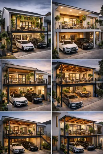 Mezannine Teras Rumah Keren di Antapani